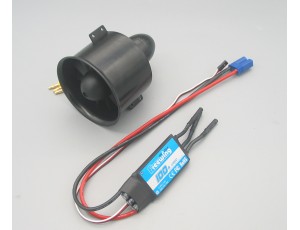 Freewing 80mm 12 Blade SMF 1850Kv Power Combo For 6S